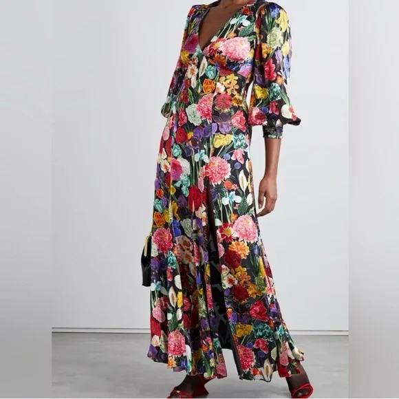 chinese dress ladies Amazon.com: alice + olivia Womens Floral Print Knee Midi Dress Black 6 :  Clothing, Shoes & Jewelry main image 0